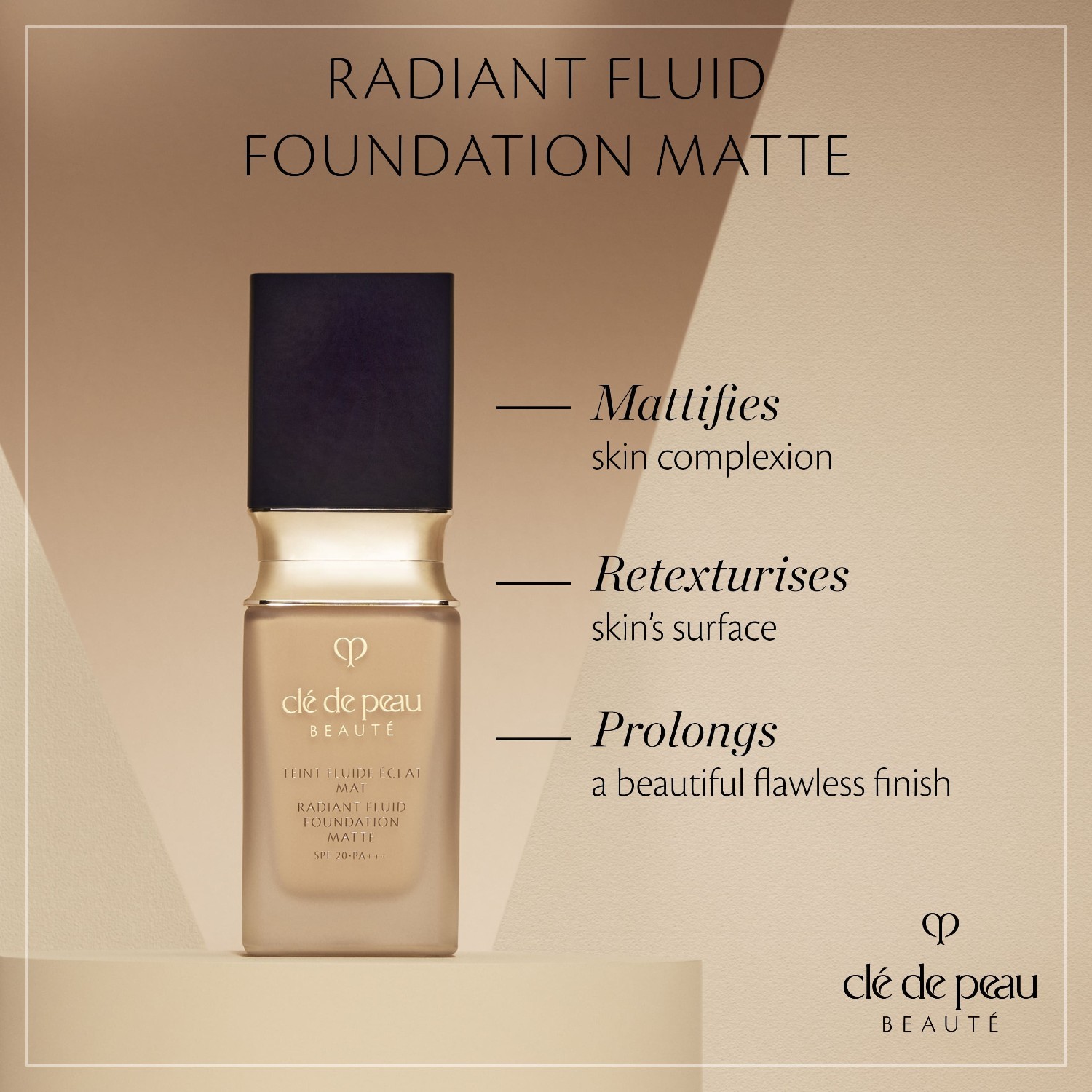 Clé de Peau Beauté Foundation Radiant Fluid Foundation Matte – 35 ml