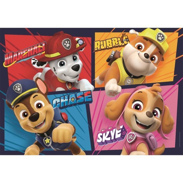CLEMENTONI - PATRULHA CANINA - QUEBRA-CABEÇA MAXI DE 24 PEÇAS - JOGO DO PACIENTE