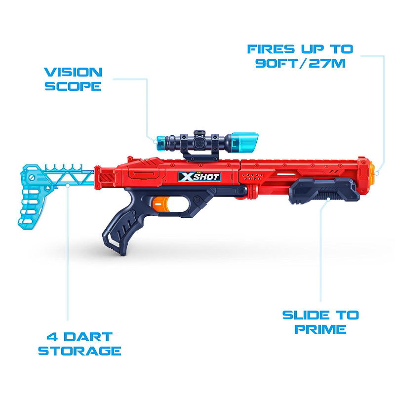 X-Shot lanserer Hawk Eye Excel, X-shot