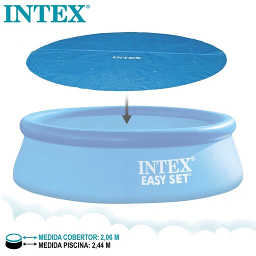 Intex Easy Set solarni pokrov za bazen/metalni okvir 244 cm