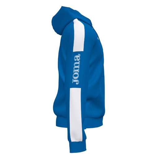 Sudadera Con Capucha Joma Championship Iv Royal Blanco