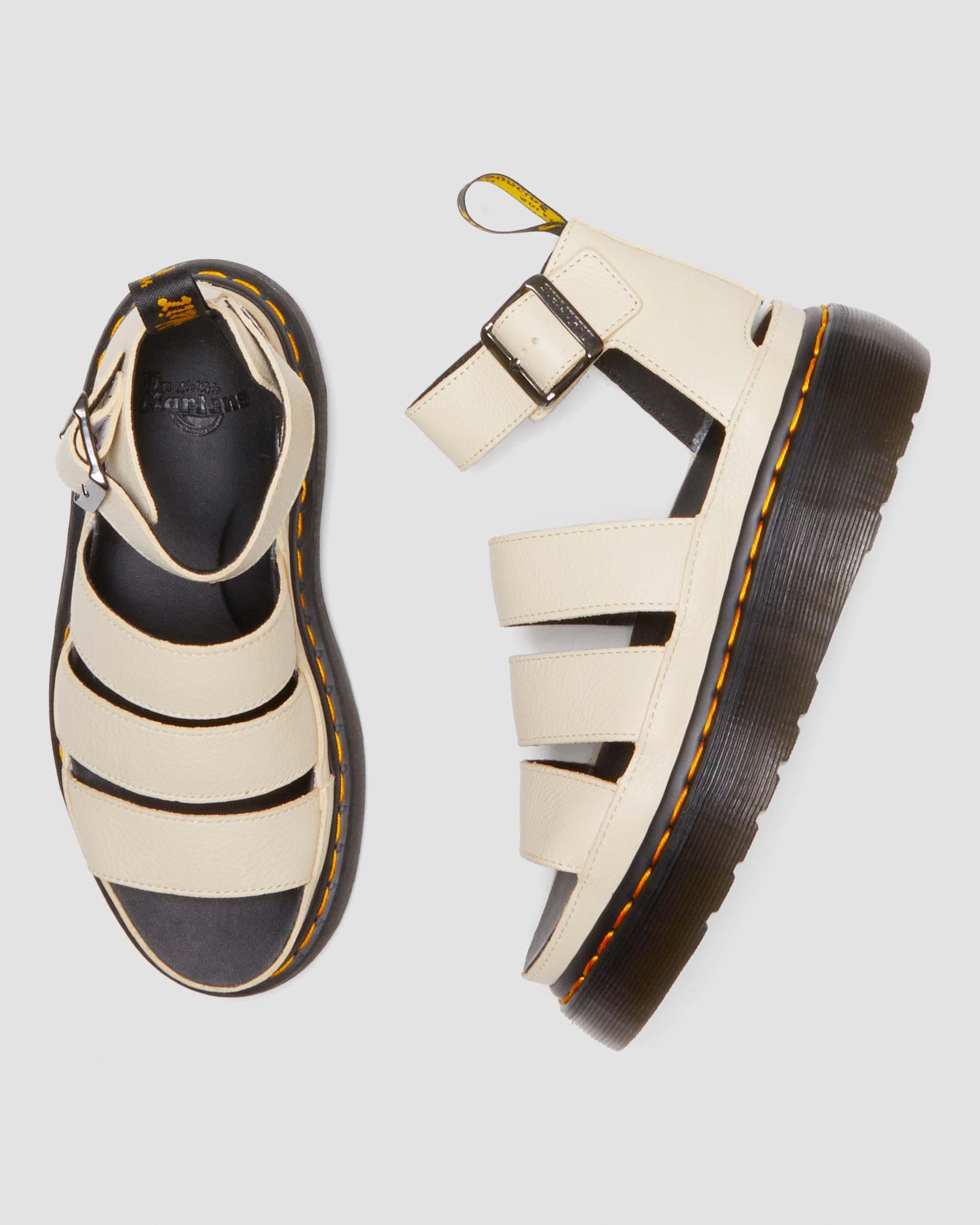 Clarissa II Pisa Leder Plateau Riemensandalen