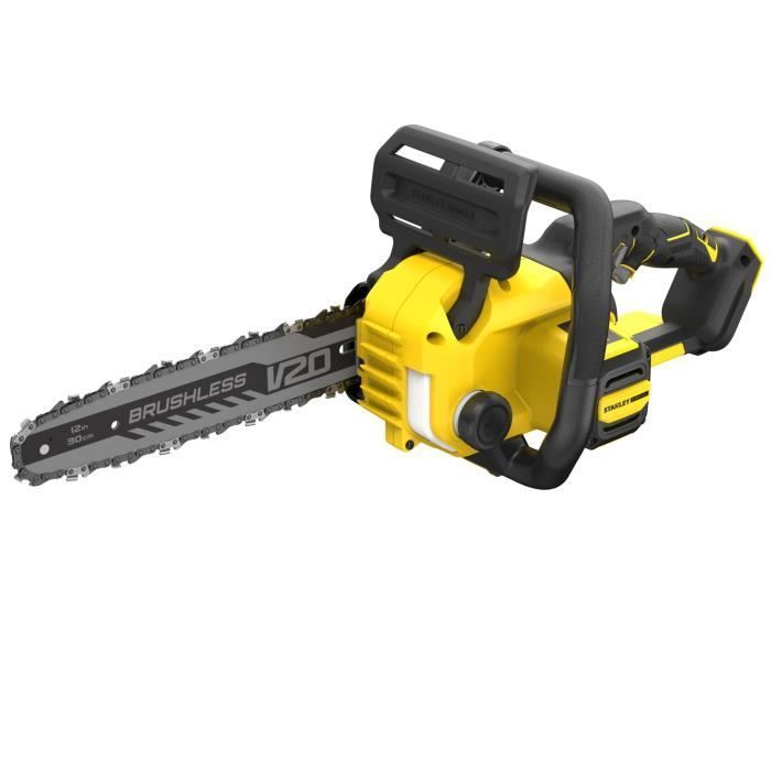 Tronçonneuse éléctrique sans fil - Stanley Fatmax - Brushless - SFMCCS730B-XJ - 18V - 30cm - Sans batterie