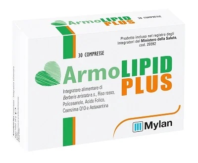 ARMOLIPID Armolipid Plus 30 comprimés Complément alimentaire pour réduire le cholestérol