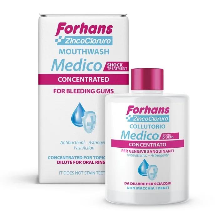 FORHANS Forhans konzentriertes medizinisches Mundwasser 75 ml