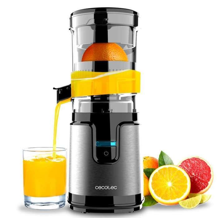 Cecotec Essential TowerAdjust Easy Steel Electric Citrus Juicer