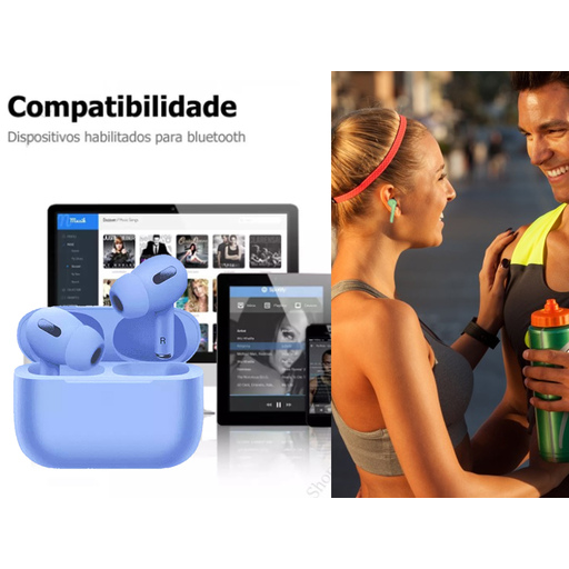 Klack vezeték nélküli Bluetooth fejhallgató töltőtokkal és fedéllel
