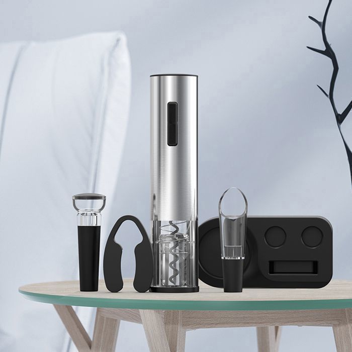Sacacorchos, sacacorchos eléctrico, sacacorchos eléctrico recargable, regalo de alto rendimiento para vino, champán y licores.