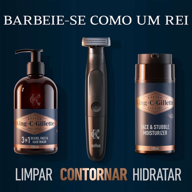 Gillette Style Master Blade King C -terän vaihtoterä 1 kpl 1 kpl