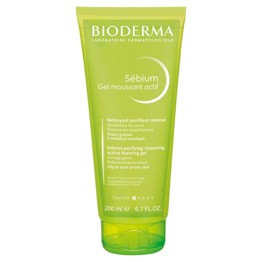 Bioderma Sebium Gel Moussant Actif Aktywny Żel Oczyszczający