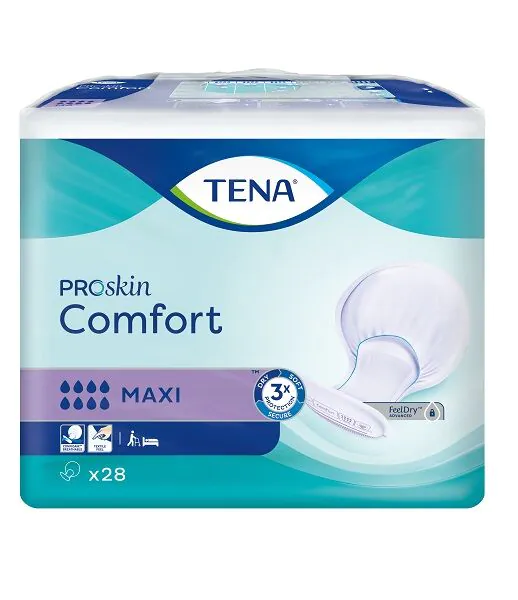 Tena Comfort ProSkin Maxi, Pieluchy anatomiczne