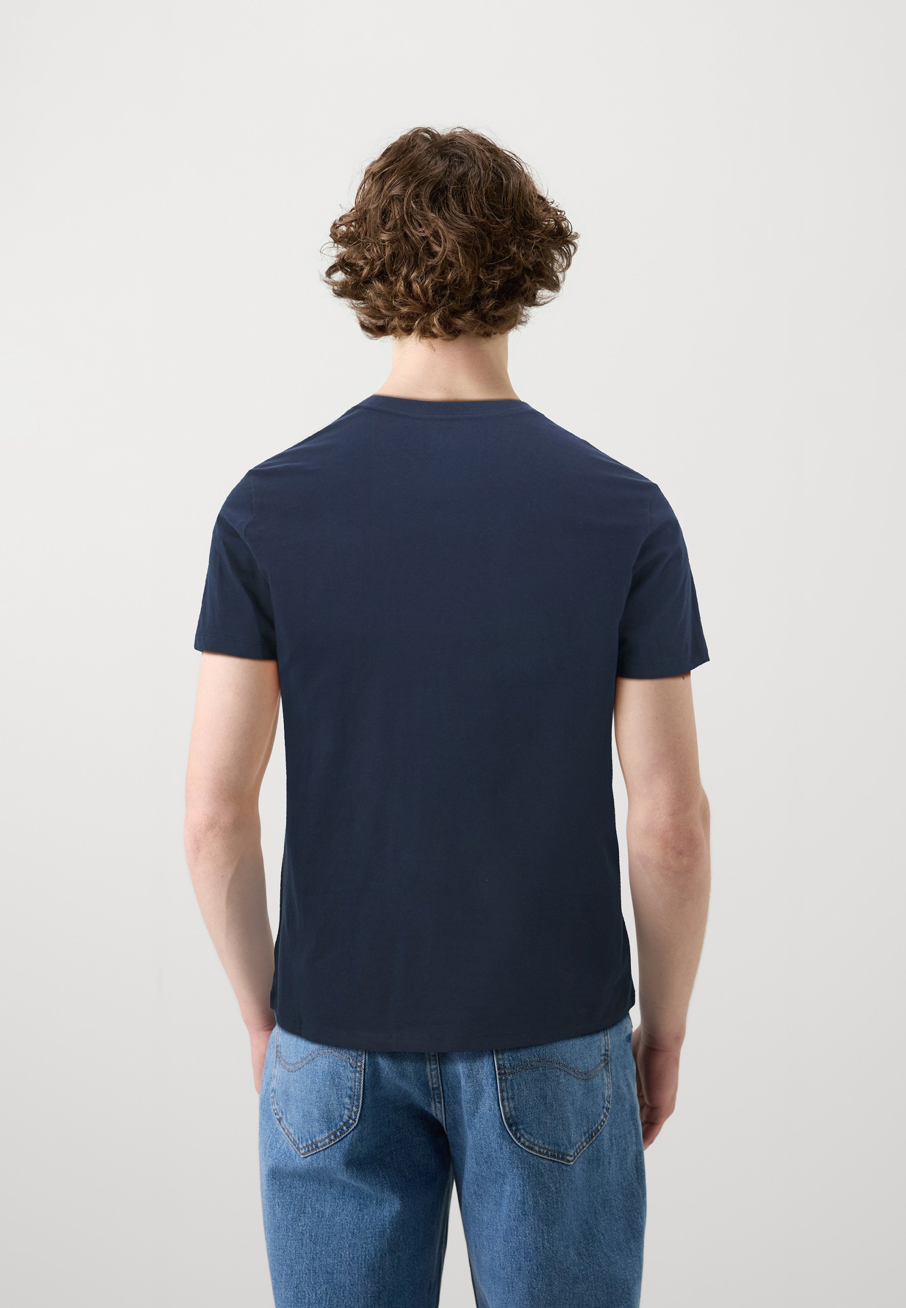 GAP LOGO 2-PACK - Bedrukte T-shirts - blauw