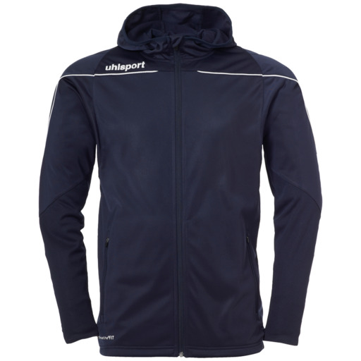  Veste à capuche Stream 22 Track bleue Uhlsport