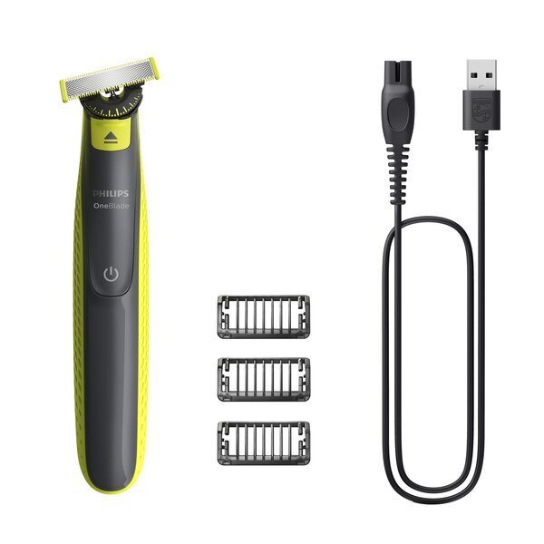 Philips OneBlade Face QP2724/23 Prirezovalnik, brivnik in oblikovalnik<br>črna