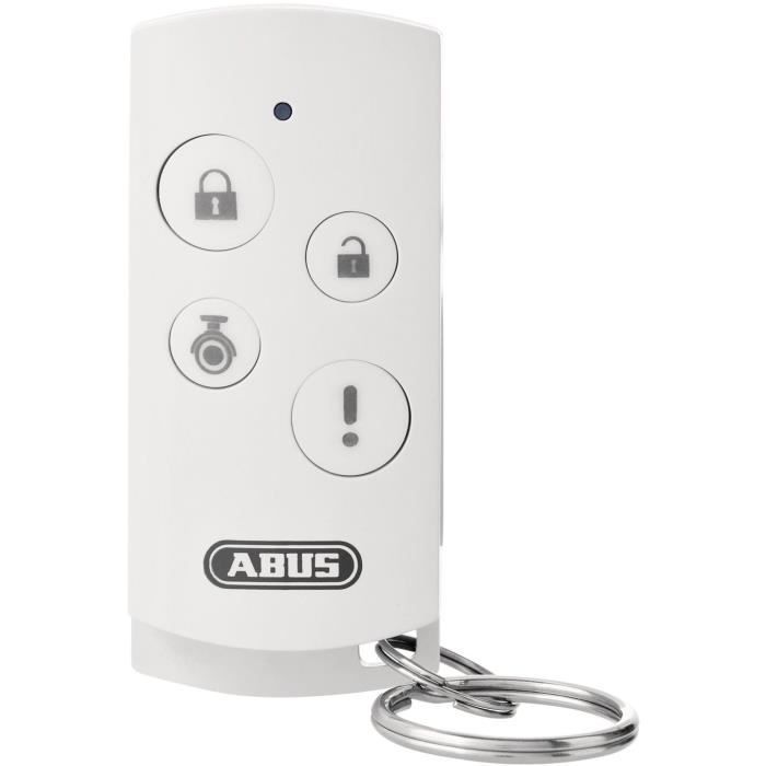Télécommande alarme - ABUS - FUBE35001A - Commande directe sans code PIN - Activation/désactivation alarme - Alarme