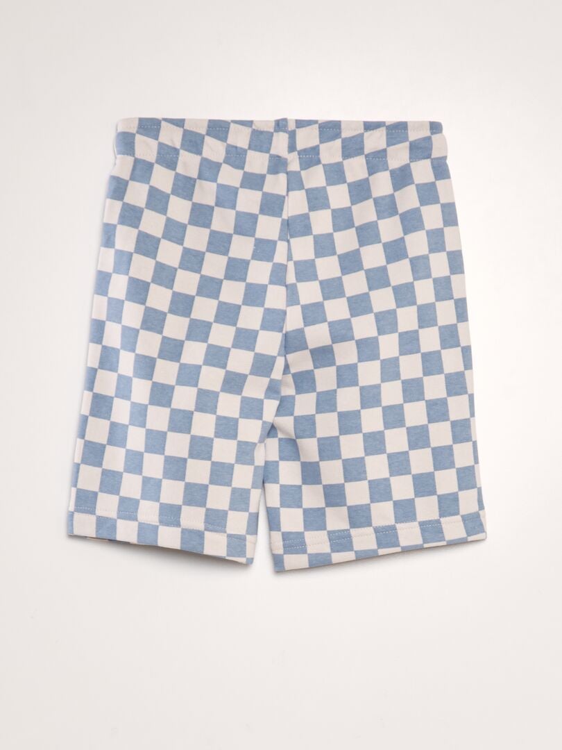 Conjunto de 2 sudaderas y pantalones cortos ligeros - AZUL