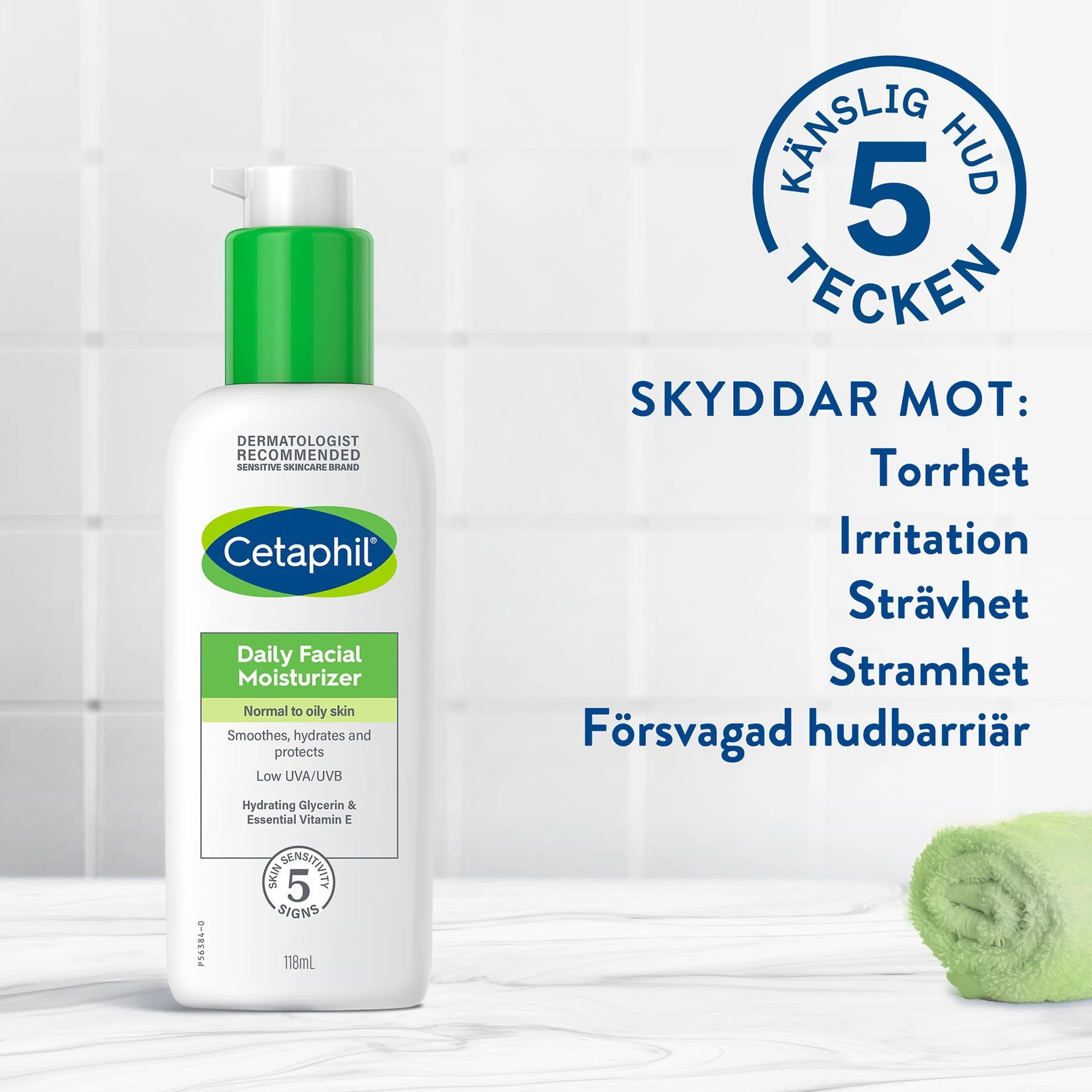 Cremă hidratantă facială de zi 118 ml - Cetaphil