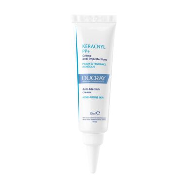Ducray Keracnyl PP krém proti nedokonalostem pleti, krém proti nedokonalostem a značkám pro pleť se sklonem k akné, 30 ml
