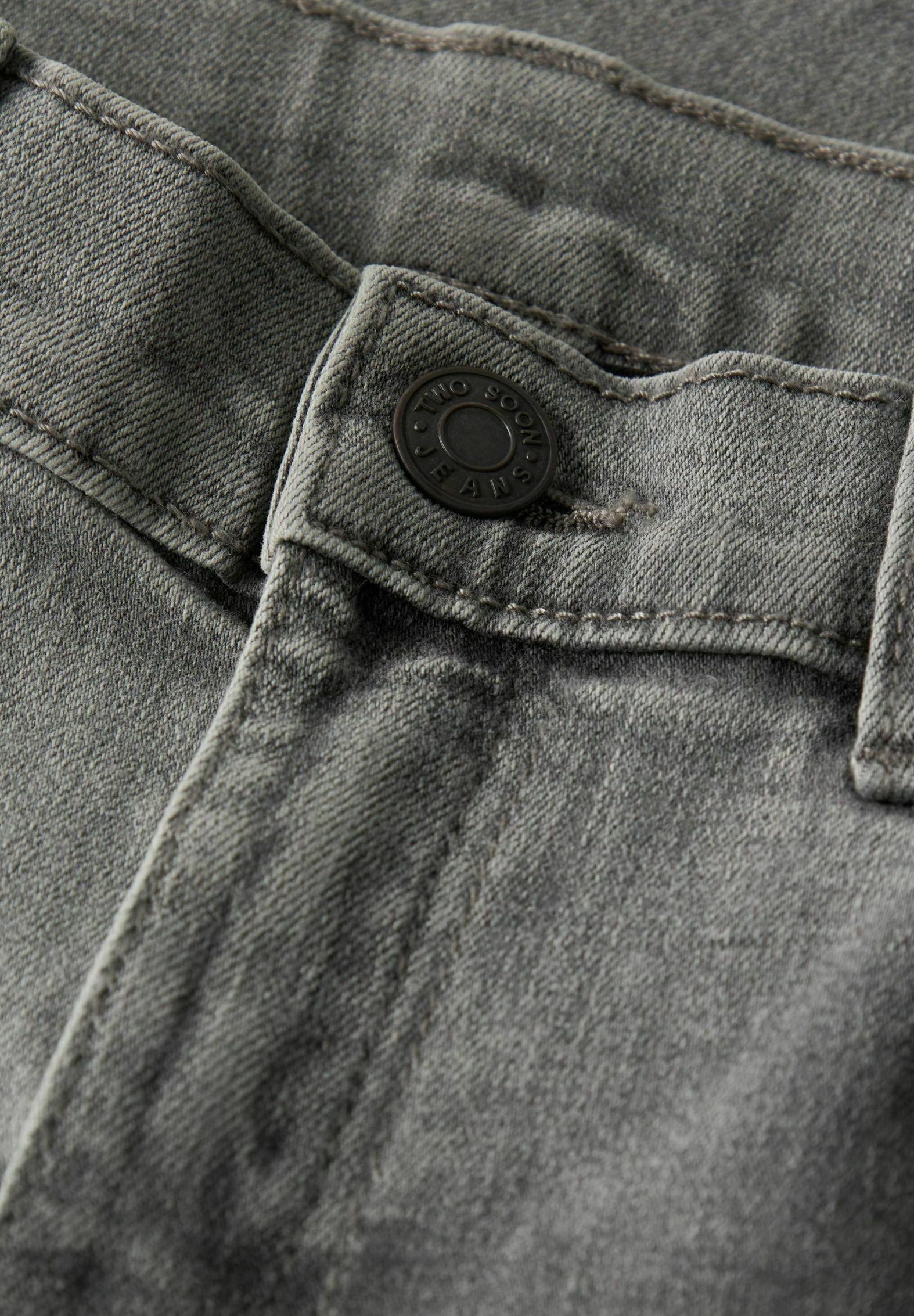 TWO SOON Jean bootcut - denim gris clair