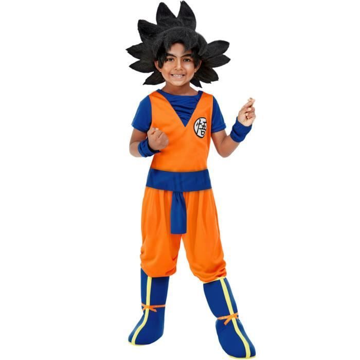 Fantasia do Goku - Dragon Ball Boy Son Goku, Mangá, Desenhos Animados - Laranja - FUNIDELIA