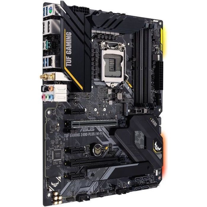 ASUS Carte mère Z490 TUF GAMING Z490-PLUS (WI-FI) - ATX