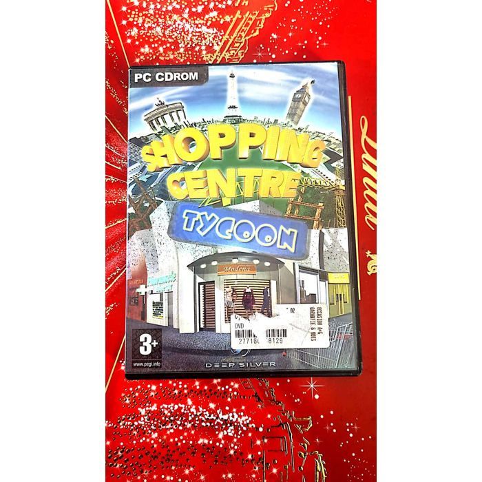 Magnate de centros comerciales – Juego para PC en CD-ROM – Gestión / Simulación / Construcción