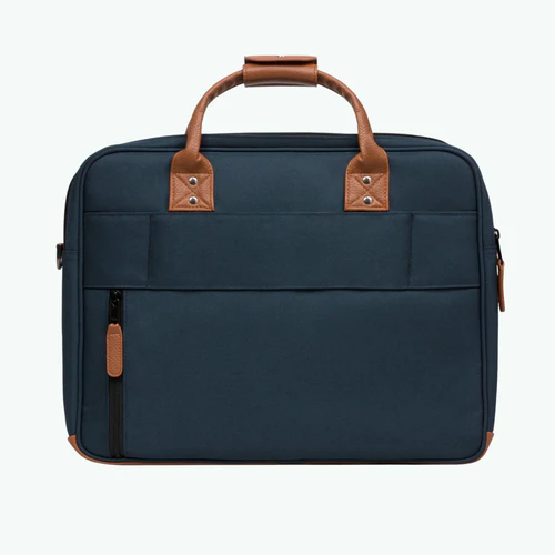 Cabaia Borsa per laptop Chicago in blu navy