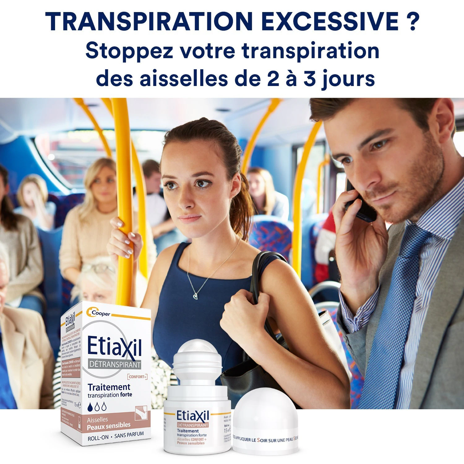 Etiaxil Détranspirant Aisselles TOLERANCE