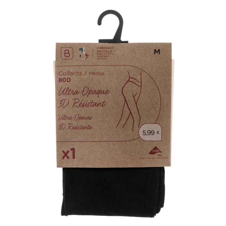 Calcetines y medias negras para mujer