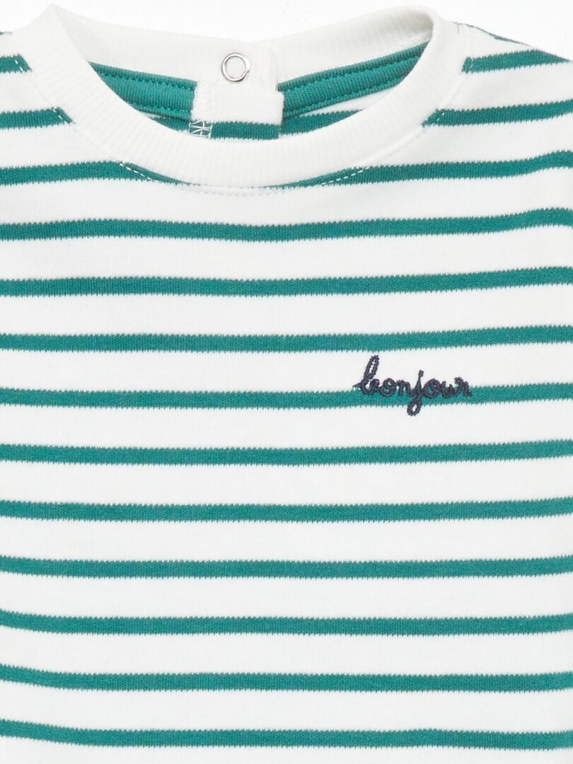 T-shirt met lange mouwen - GROEN