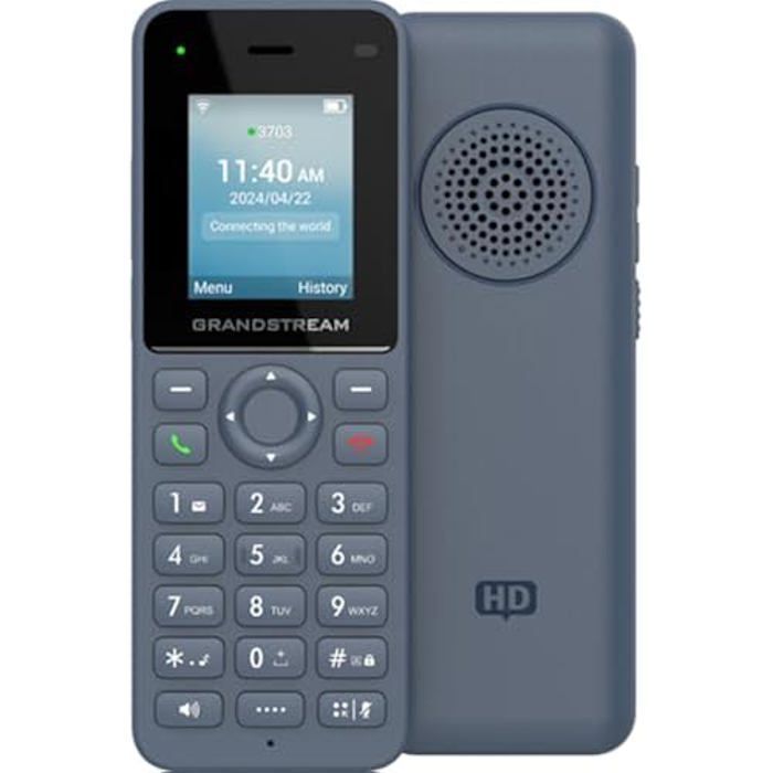 Teléfono IP inalámbrico Grandstream WP826 - Wi-Fi 6 - Batería con 12 horas de duración - Bluetooth integrado