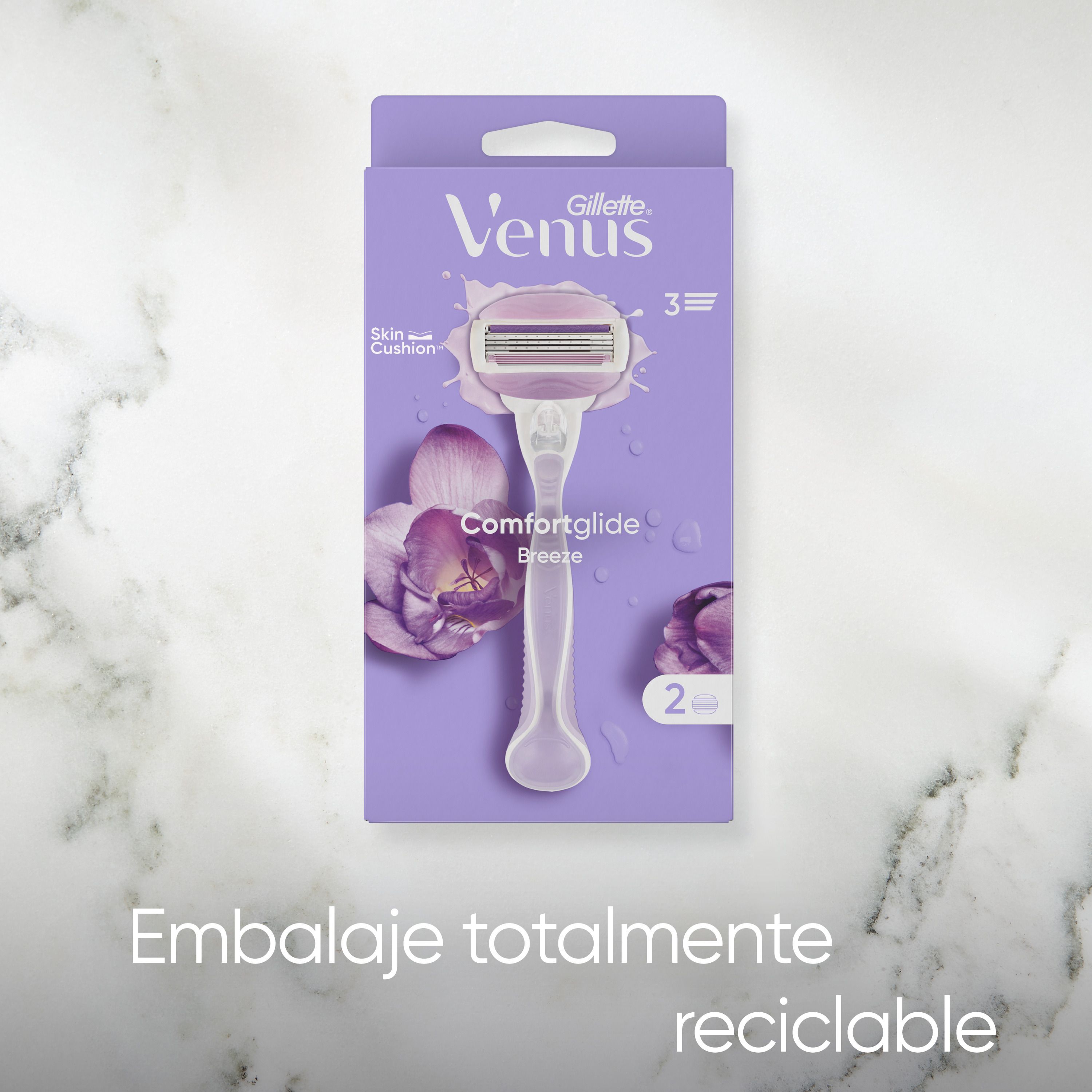 Venus Comfortglide Breeze бријач, 2 допунска сечива Женски бријачи