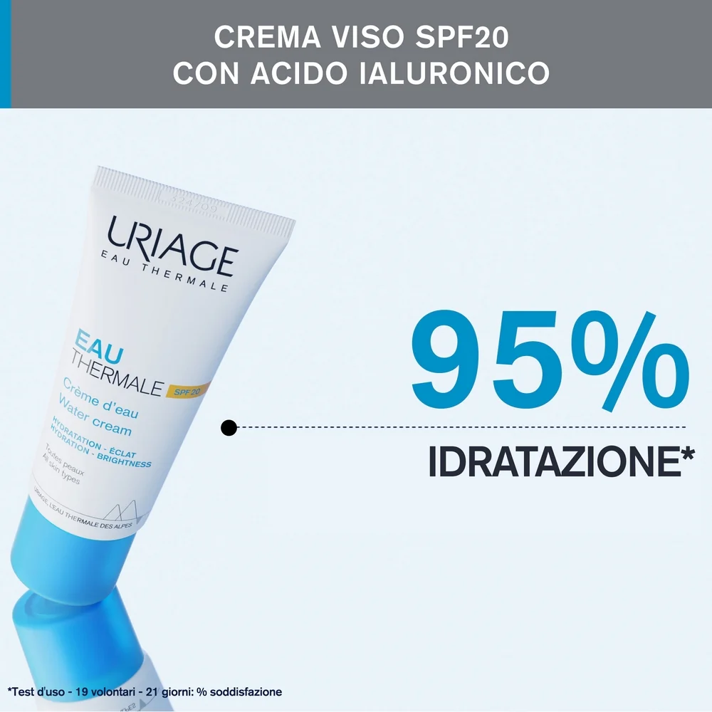 EAU THERMALE Idratazione Viso Crema idratante all'acqua - Crema viso giorno idratante