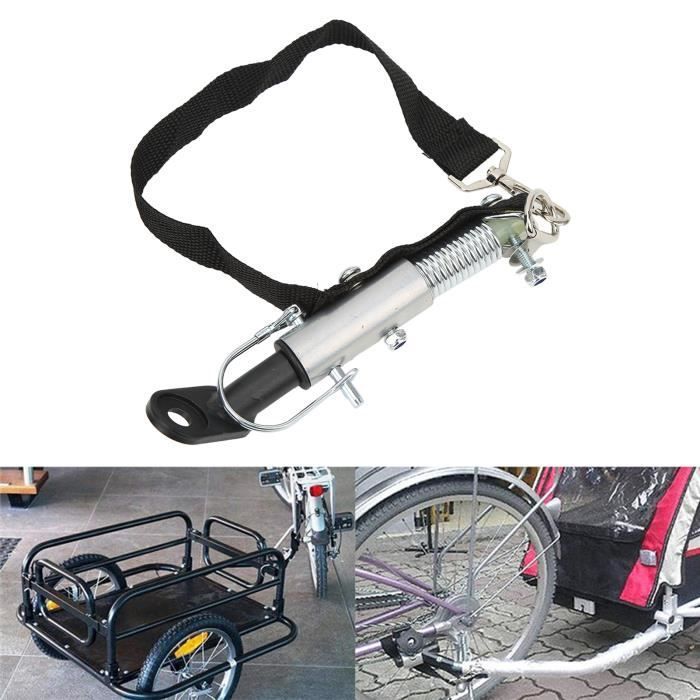 Gancio di traino per rimorchio per bicicletta GOTOTOP, installazione senza attrezzi, gancio di traino in metallo facile da allungare