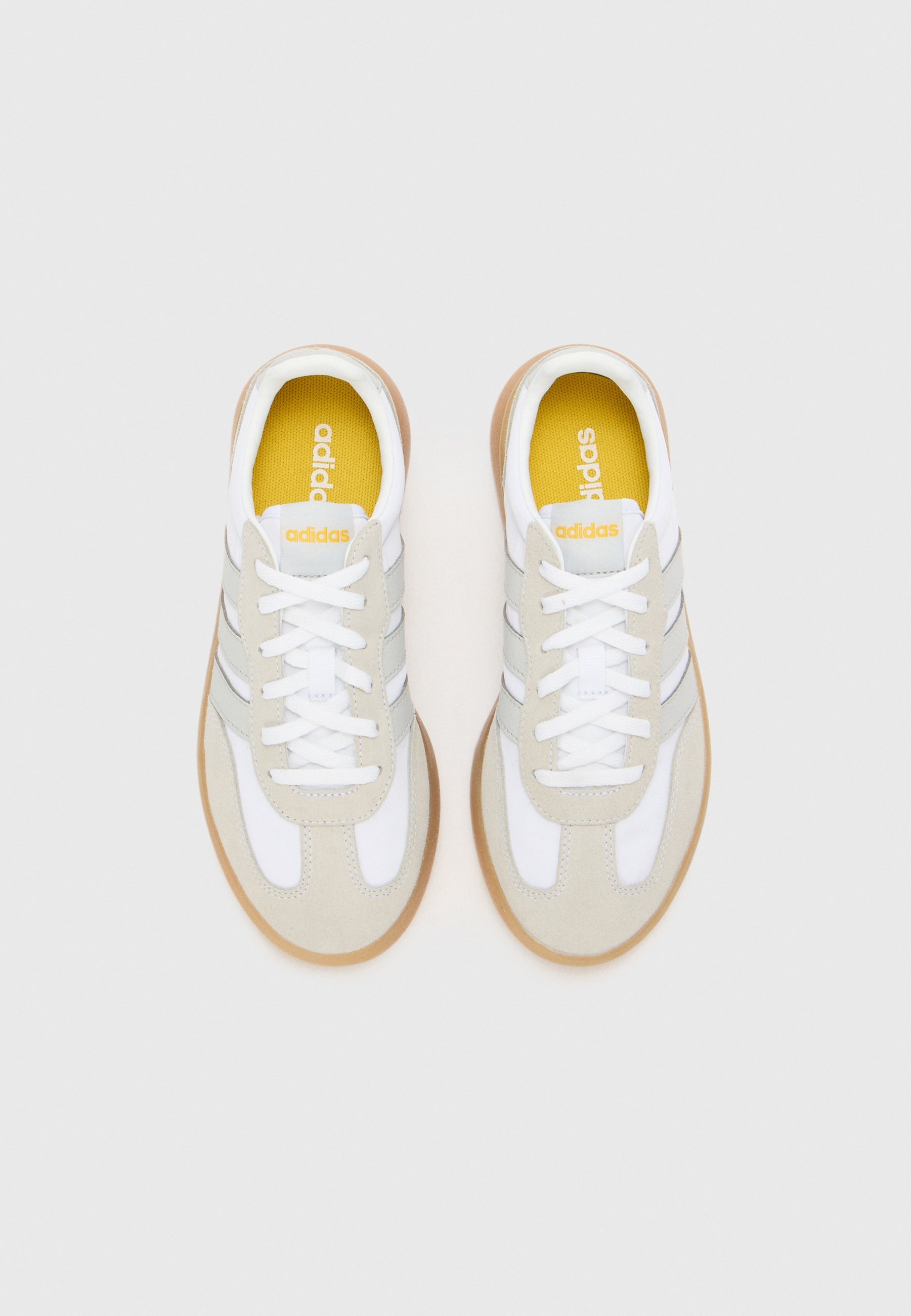 adidas Performance BARREDA DECODE ARSENAL UNISEX - Zaalvoetbalschoenen - wit/effen grijs/rubber