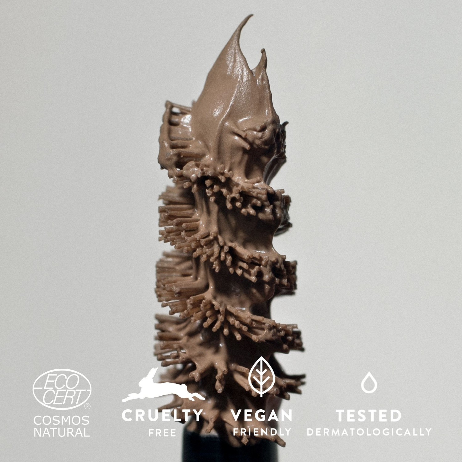 MÁDARA uzacu želeja Wax & Fix tonēts uzacu želejs, Nr. 4 tumši brūns - 4,25 ml