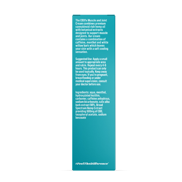 Crema rinfrescante per muscoli e articolazioni CBDfx - 500 mg di CBD | Salute | Superdrug