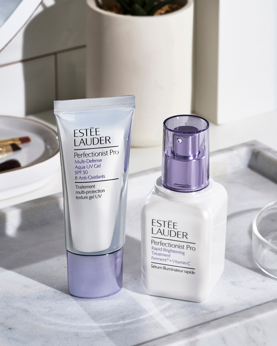 ESTÉE LAUDER PERFECTIONIST PRO MULTI-DEFENSE AQUA UV GEL - 8 ANTI-OXIDANTS HYDRATERENDE GEL - NIET-ACNEGEEN - ALLE HUIDTYPES