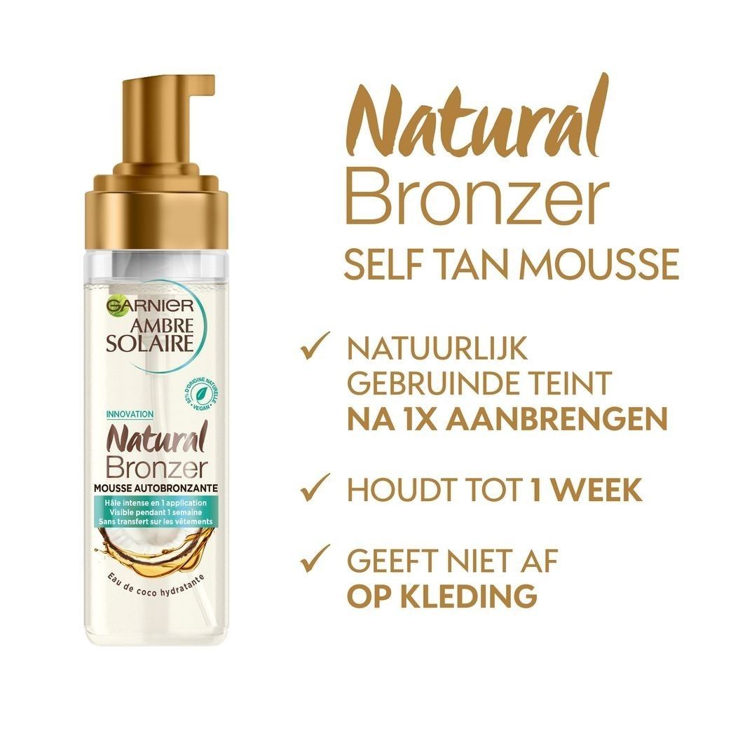 Garnier pjena za samotamnjenje Natural Bronze – 200 ml