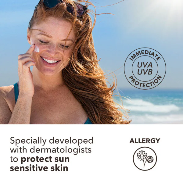 Piz Buin Allergi Ansiktskrem SPF 50+ Svært Høy 40ml