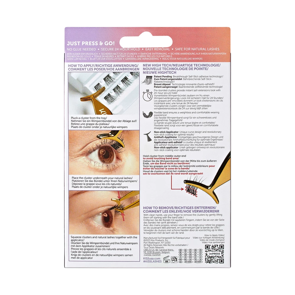 Kit Gene False Press On Spiky 03 20 buc - Kiss