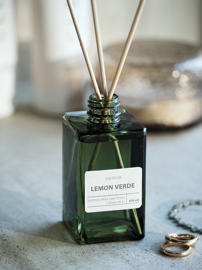 ENERYDA Kvapnusis aliejus su lazdelėmis ENERYDA Citrinų žalia 100ml