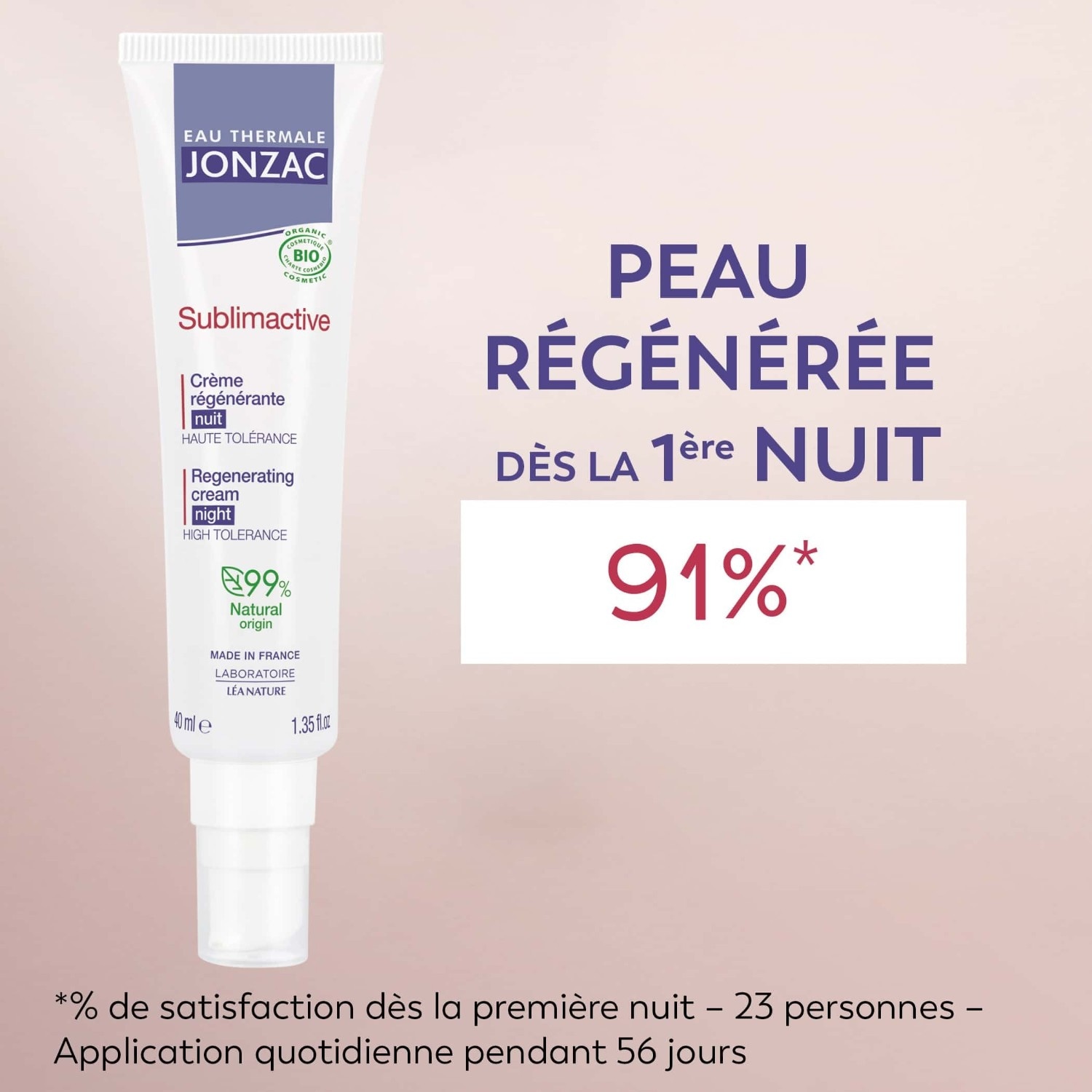 Jonzac Crème régénérante nuit