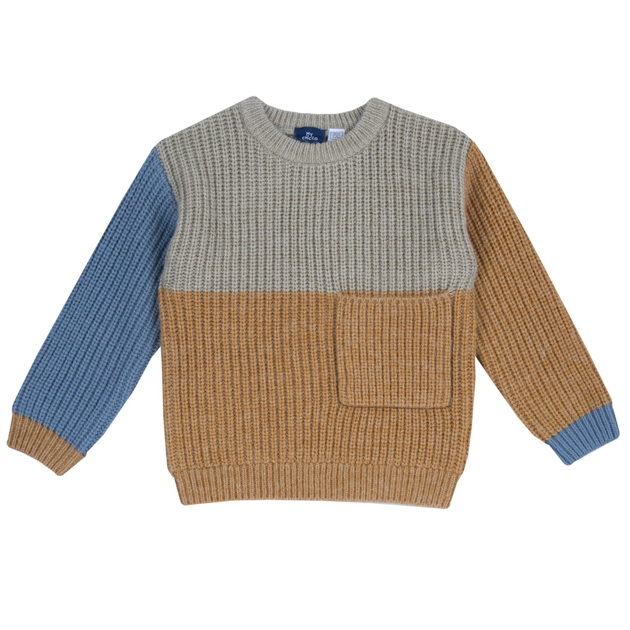 Tricolor bedrukt shirt