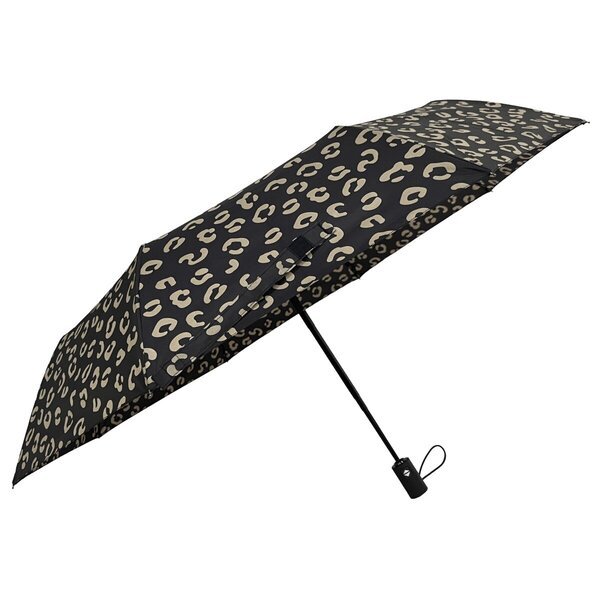 Kišobran s leopard printom<br>crni