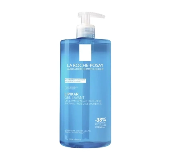 La Roche-Posay Lipikar żel myjący do twarzy i ciała skóra wrażliwa 1000 ml