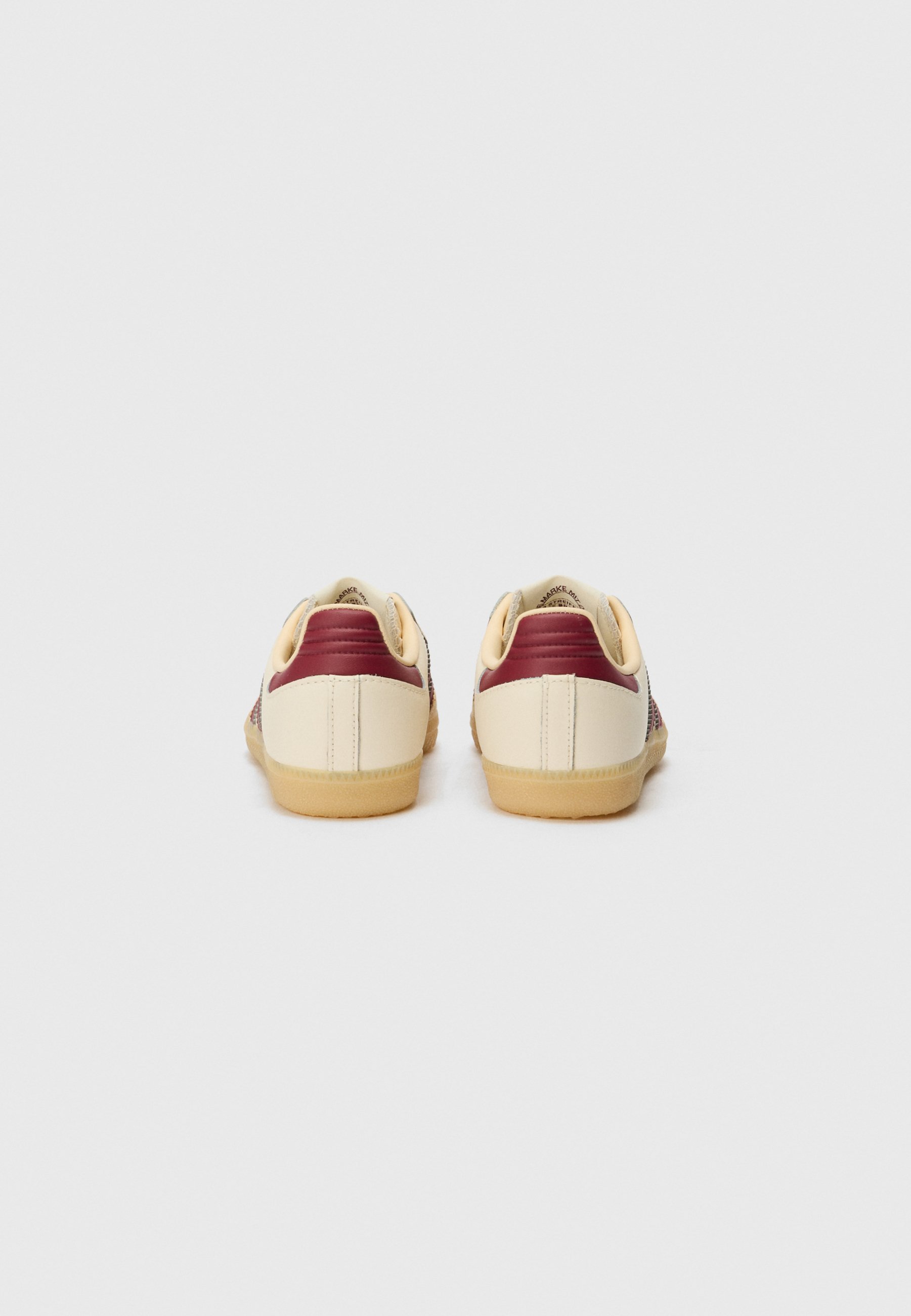adidas Originals SAMBA OG UNISEX - Sneakers - wit/schaduwrood/gum