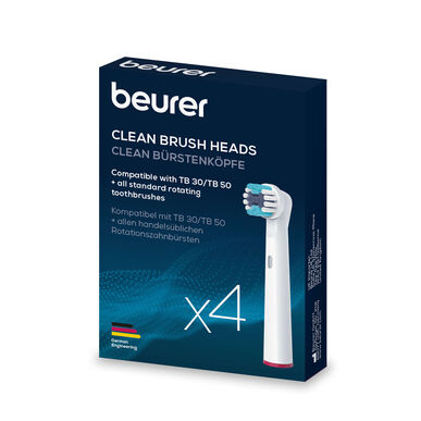 Beurer Clean Brush Head 10156 Hlavice elektrického zubního kartáčku 4 ks 4 ks