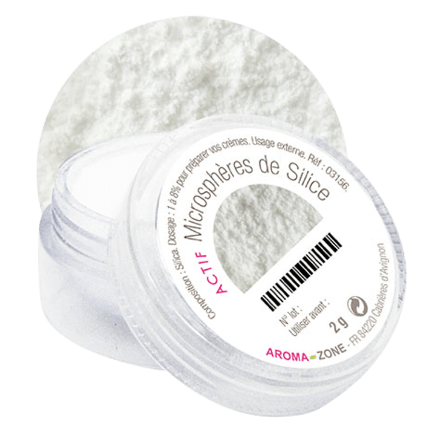Actif Microsphères de silice 2g
