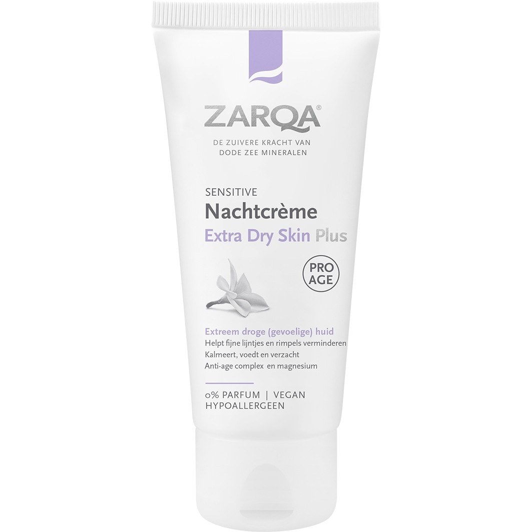 ZARQA naktinis kremas labai sausai ir jautriai odai - 50 ml